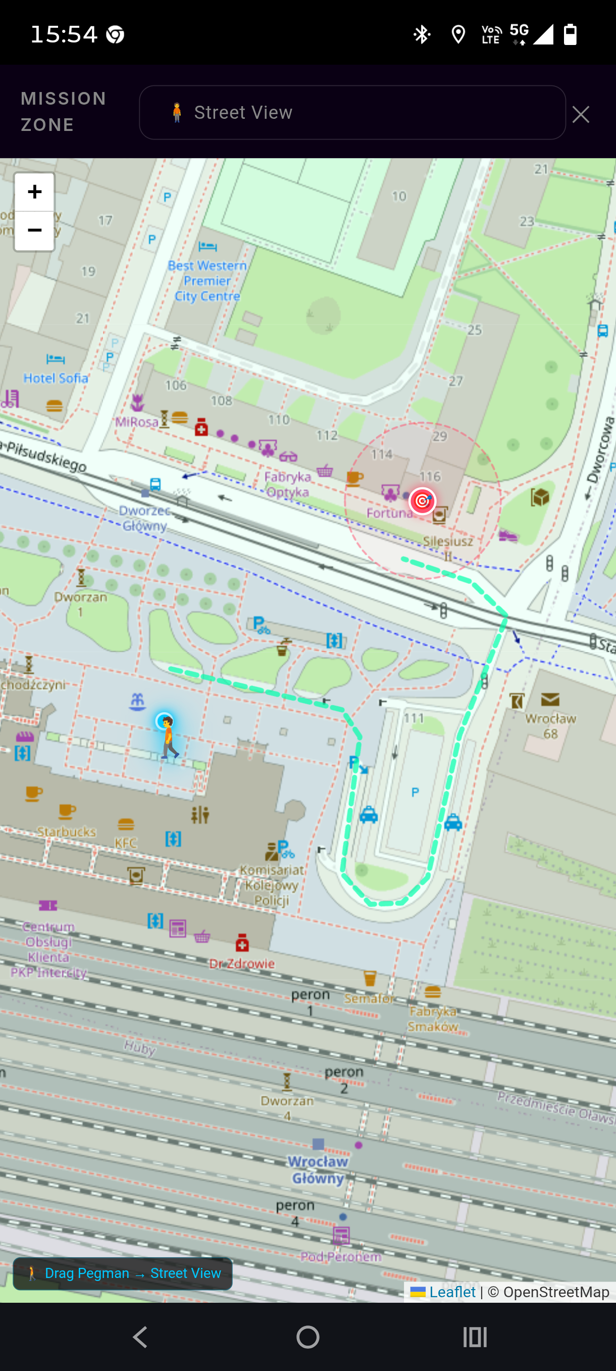 Field Mission map